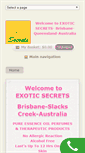 Mobile Screenshot of exotic-secrets.com